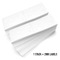 10.16cm x 15.24cm直接热敏白色穿孔运输标签纸折1叠500张标签白色纸折标签//