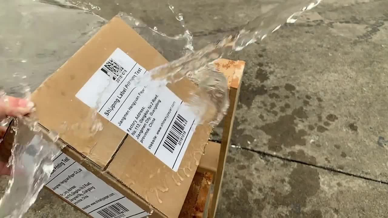 适用Zebra标签打印机4 x 6英寸防水，防油，防刮热敏不干胶标签物流标签