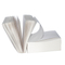 折叠式热敏纸白色穿孔运输标签顶部热敏纸定制折叠式物流标签