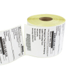 免费送货防水防油防摩擦三防热敏标签4x6英寸彩色印刷热敏包装标签定制贴纸